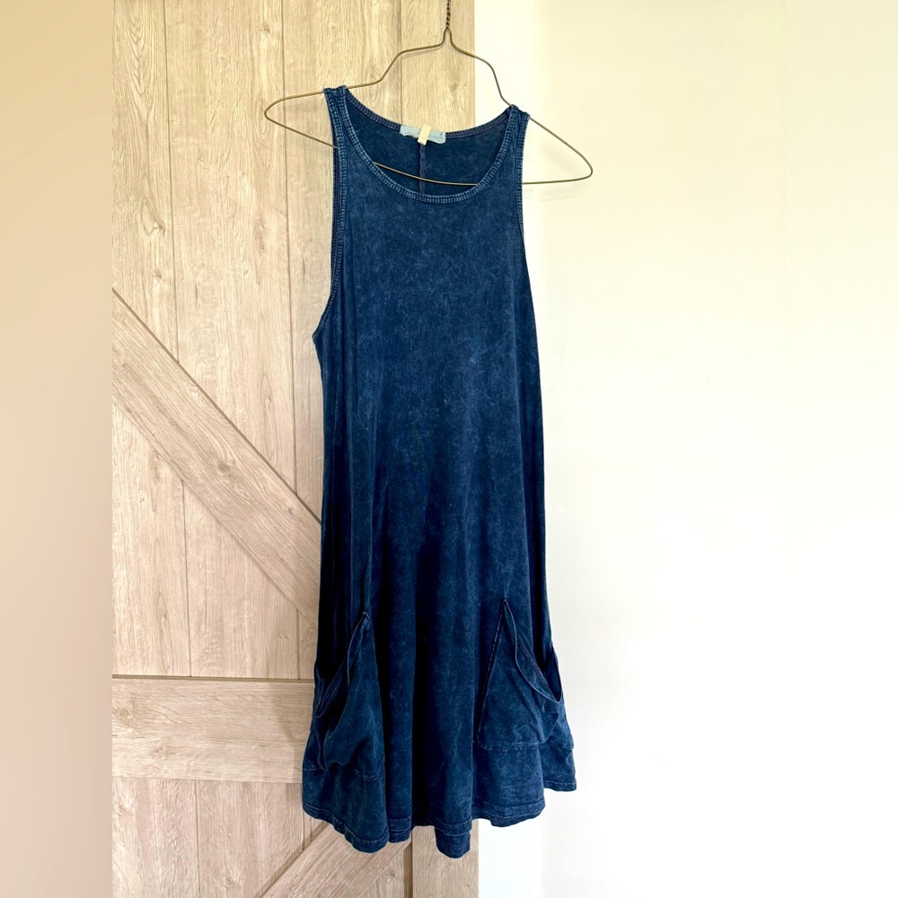 Navy blue dress